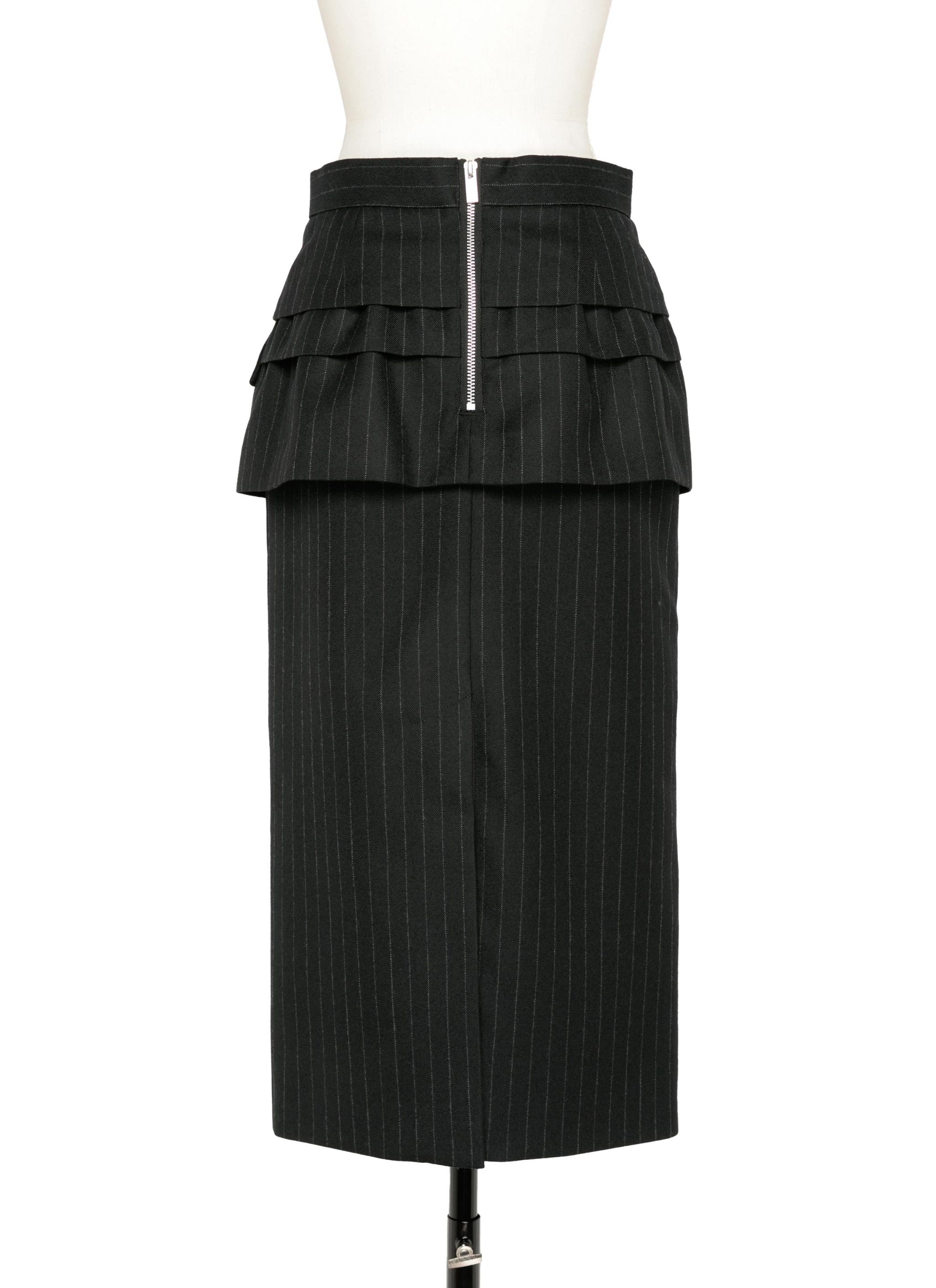 Chalk Stripe Skirt - 3