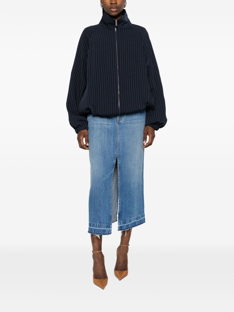 Givenchy denim midi skirt outlook
