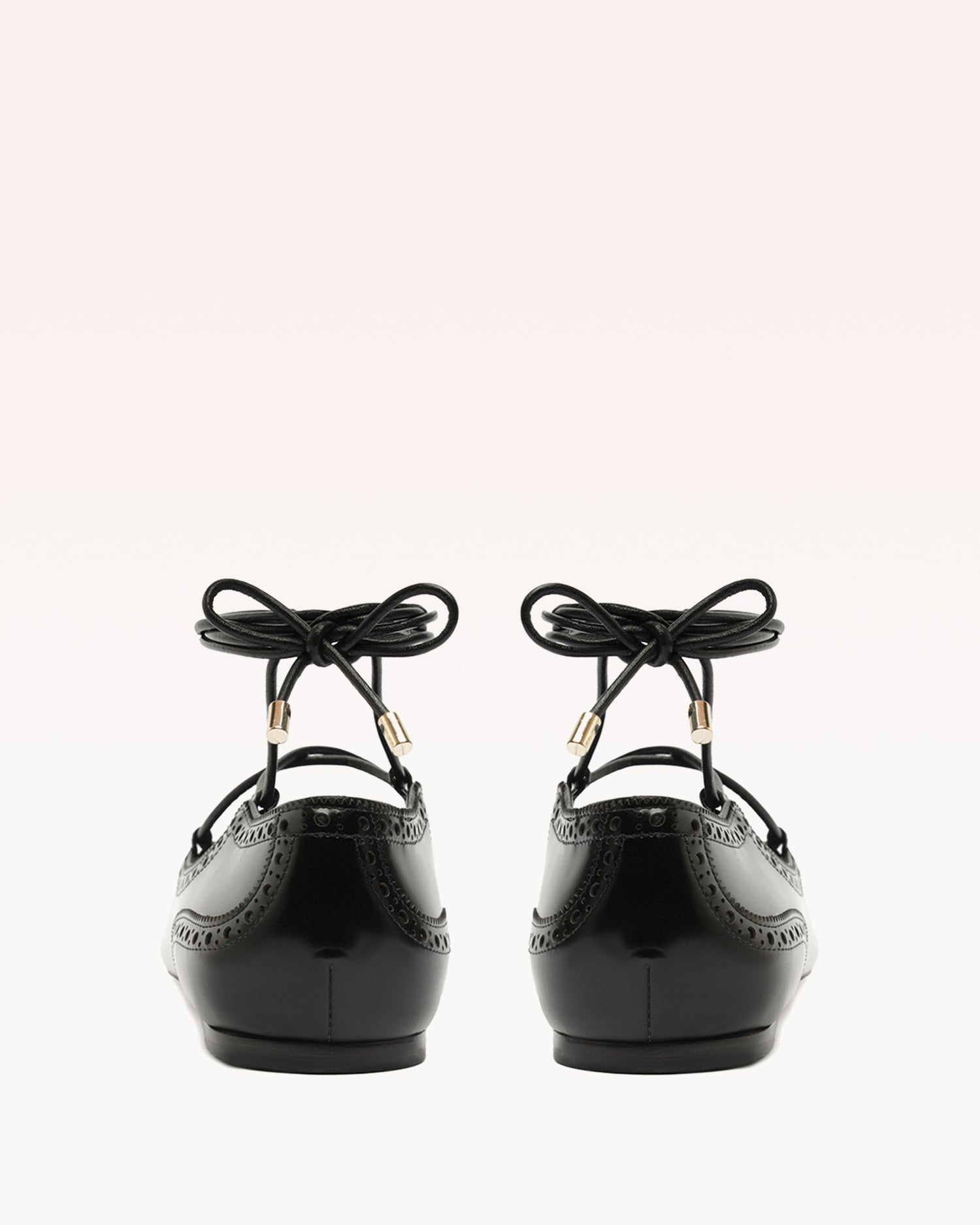 LACE UP BROGUE BLACK - 5