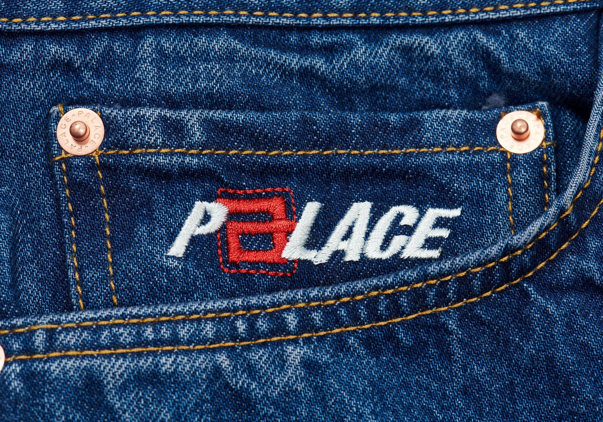 PALACE AESTHETICS BAGGIES JEAN RINSE WASH - 3
