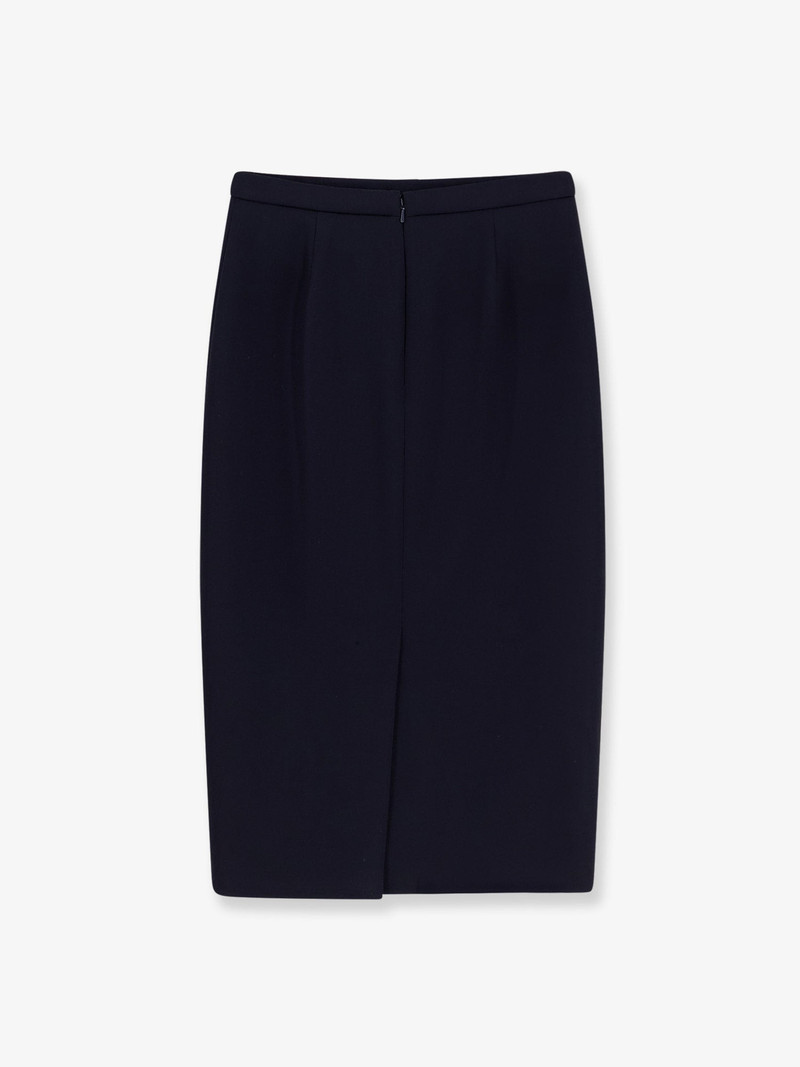 Max Mara Mxmotre Stretch Virgin Wool Skirt outlook