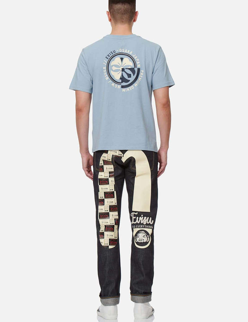 LABEL-PATTERN DAICOCK PRINT CARROT FIT JEANS #2017 5