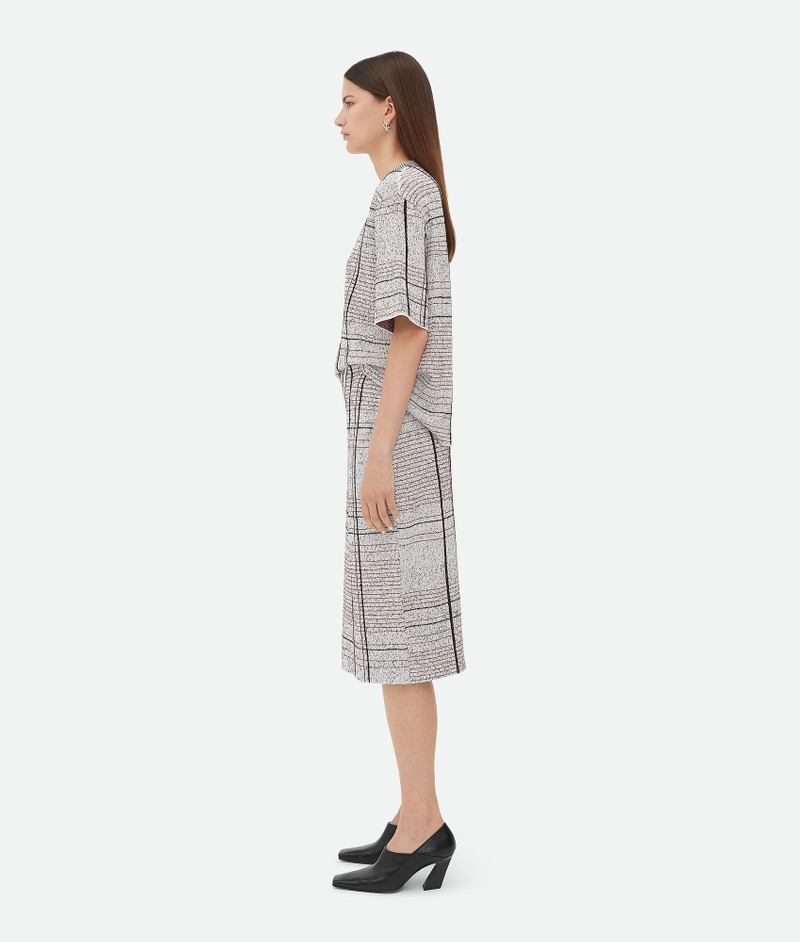 Bottega Veneta Notebook Cotton Viscose Jacquard Skirt outlook