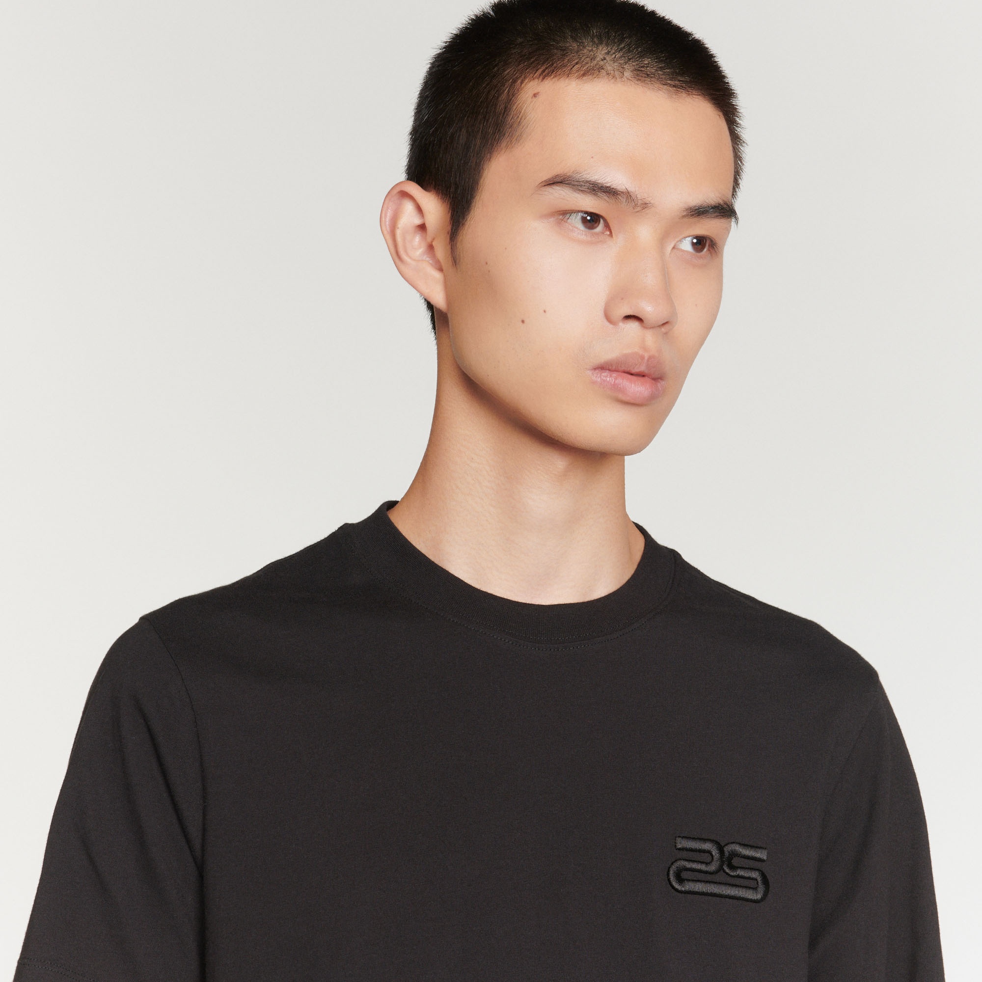 Organic cotton T-shirt with embroidery - 4