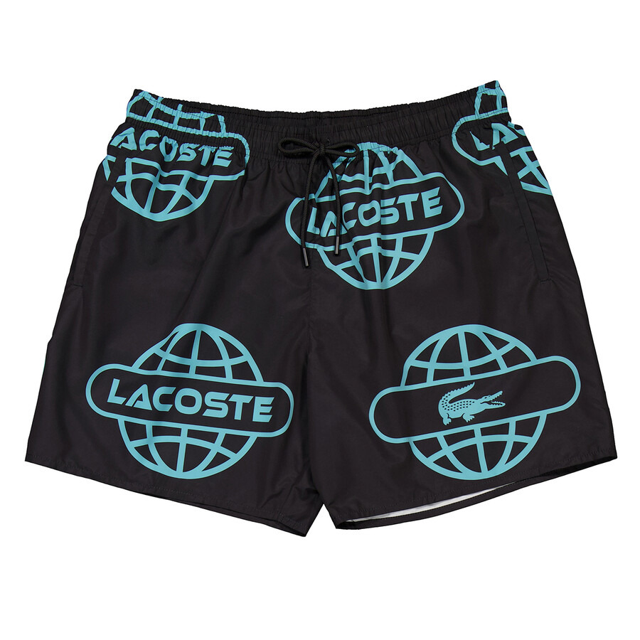 Lacoste Globe Printed Swim Shorts - 5