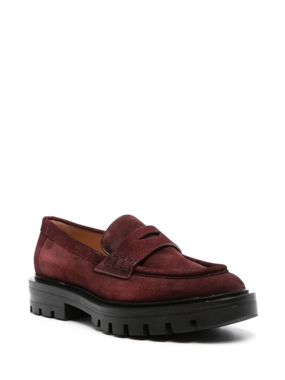 suede loafers - 2