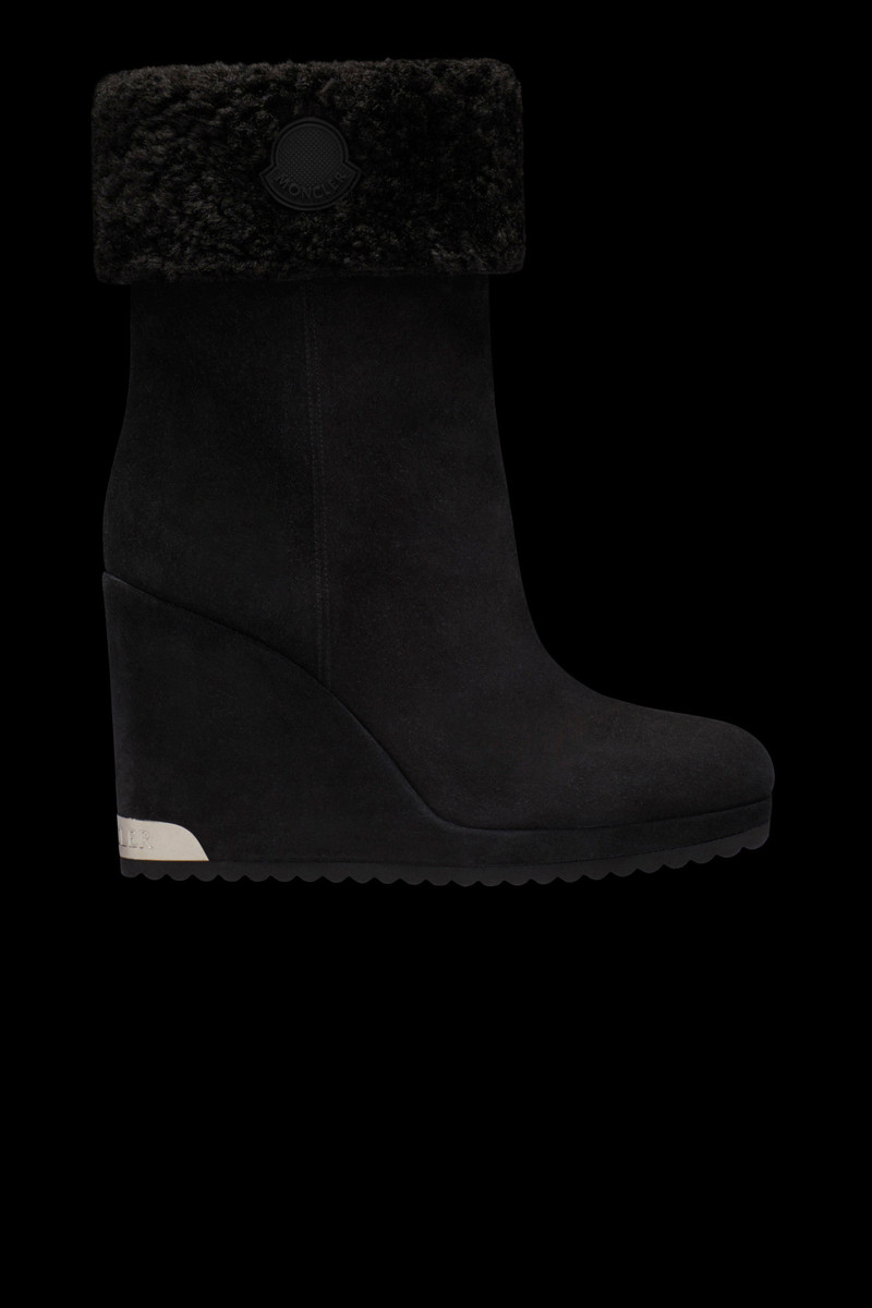 W Short Wedge Boots - 1