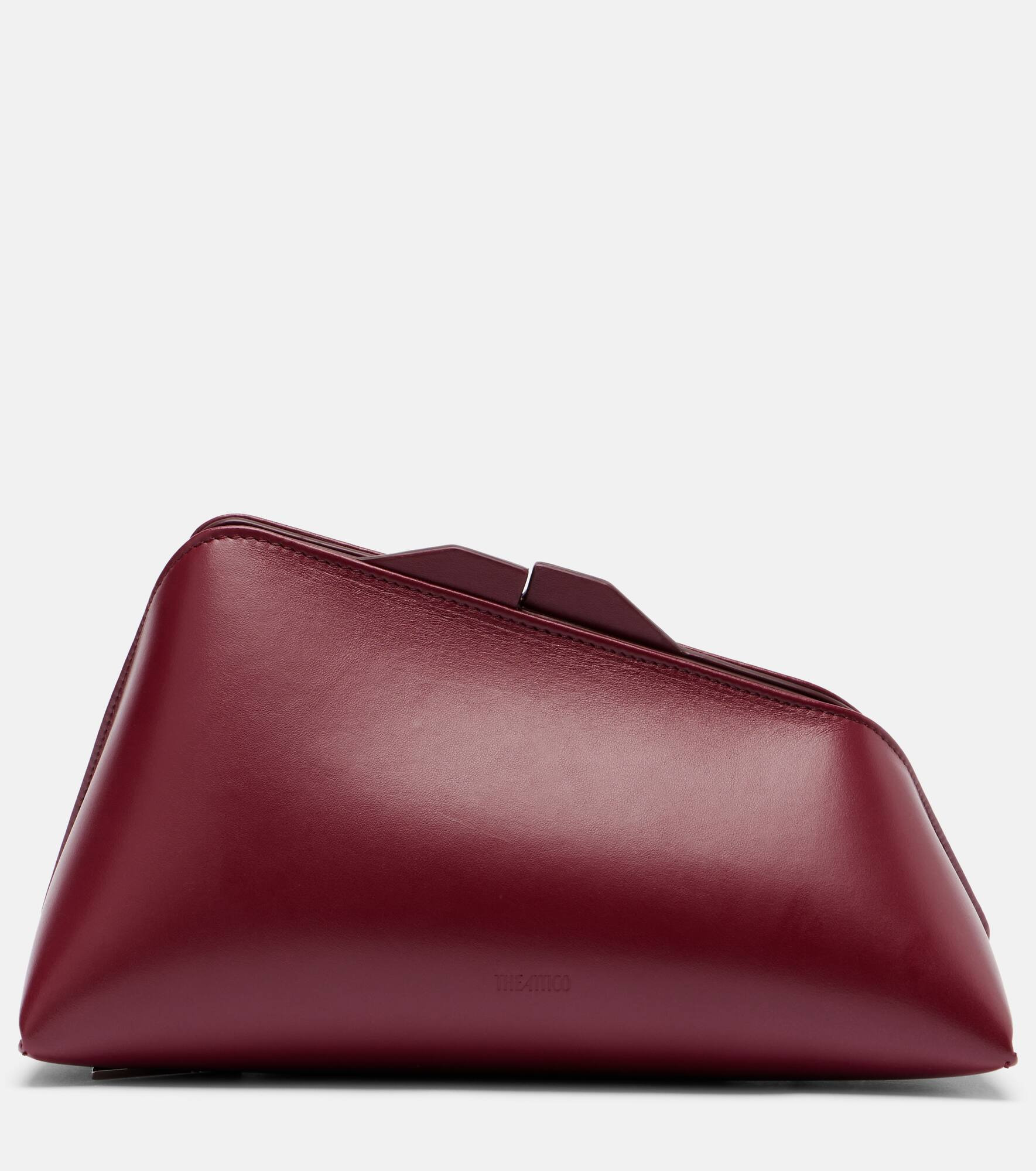 8.30 PM oversized leather clutch - 1