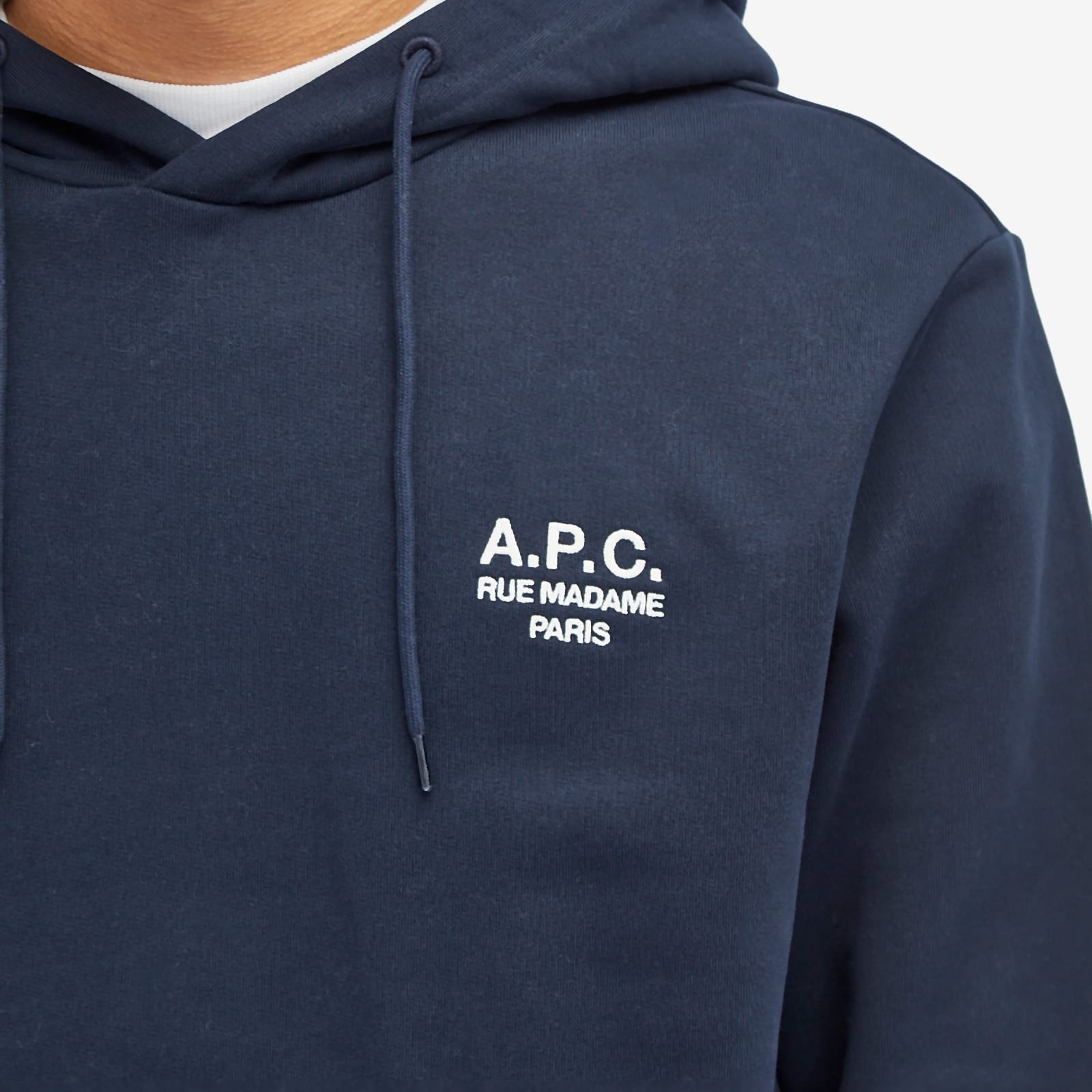 A.P.C. アーペーセー / Rue Madame Logo Hoodie A.P.C. A.P.C. Rue Madame Logo Hoodie | REVERSIBLE
