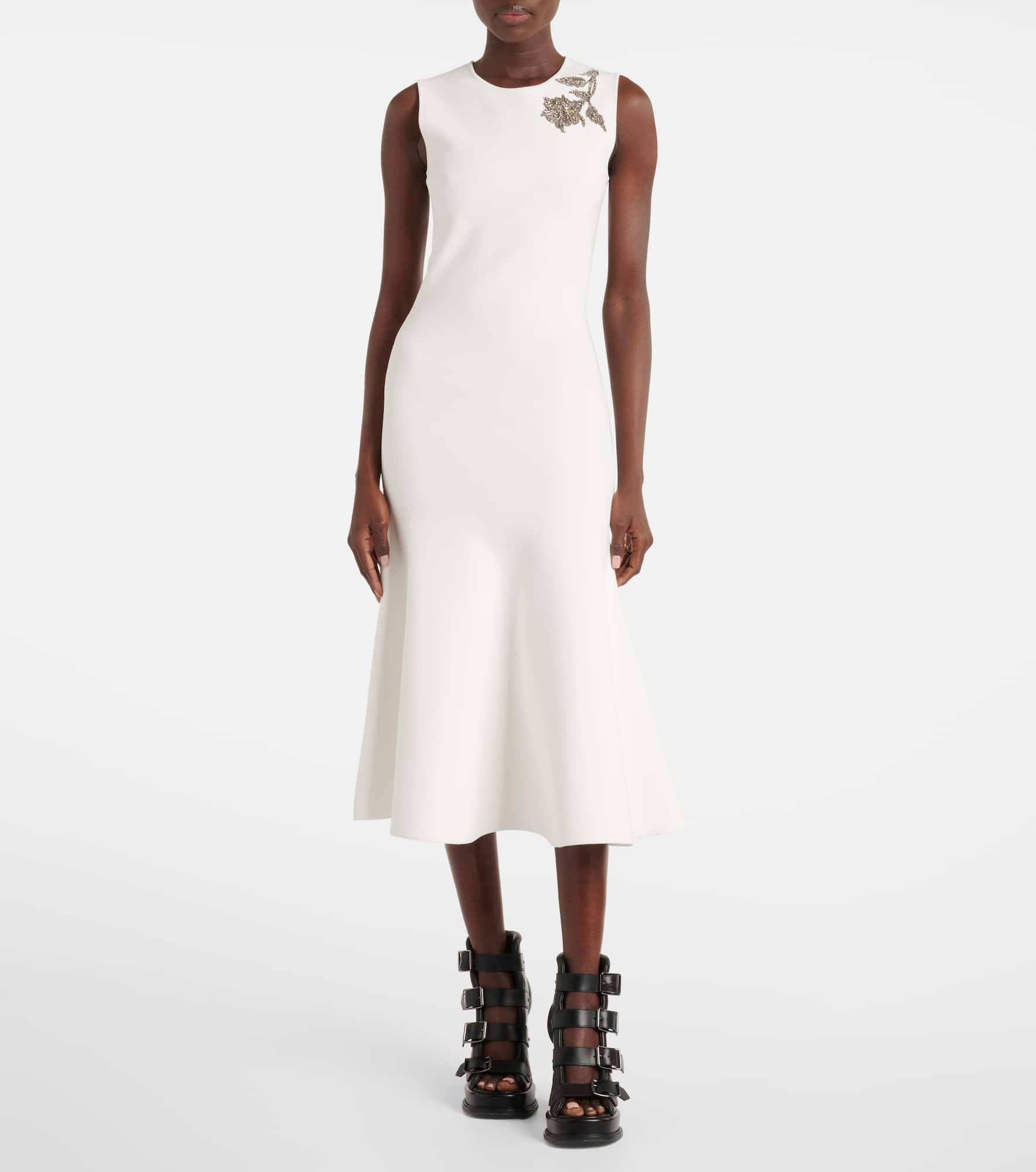 Crystal-embellished midi dress - 2
