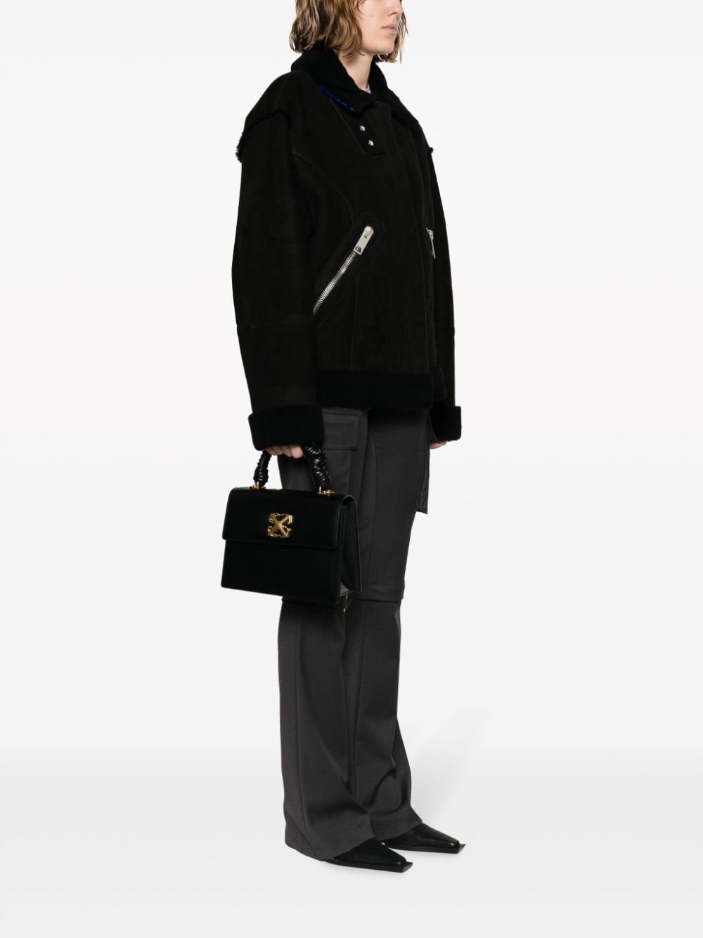 Jitney 2.8 leather tote bag - 2