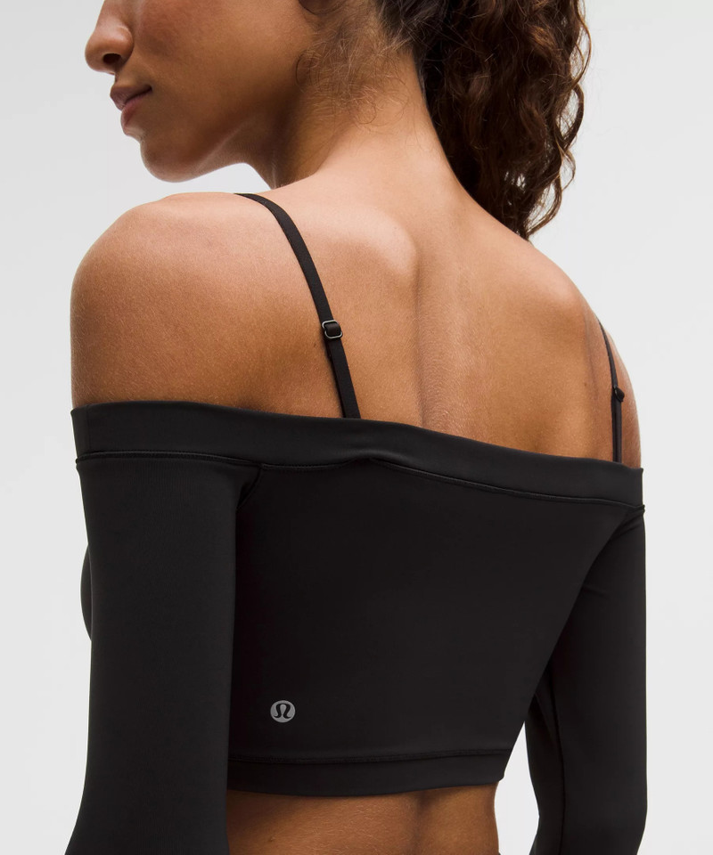 Wunder Train Off-Shoulder Long-Sleeve Shirt 5