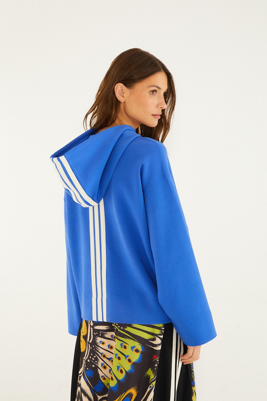 Move Like A Butterfly Blue Adidas  Moletom - 3