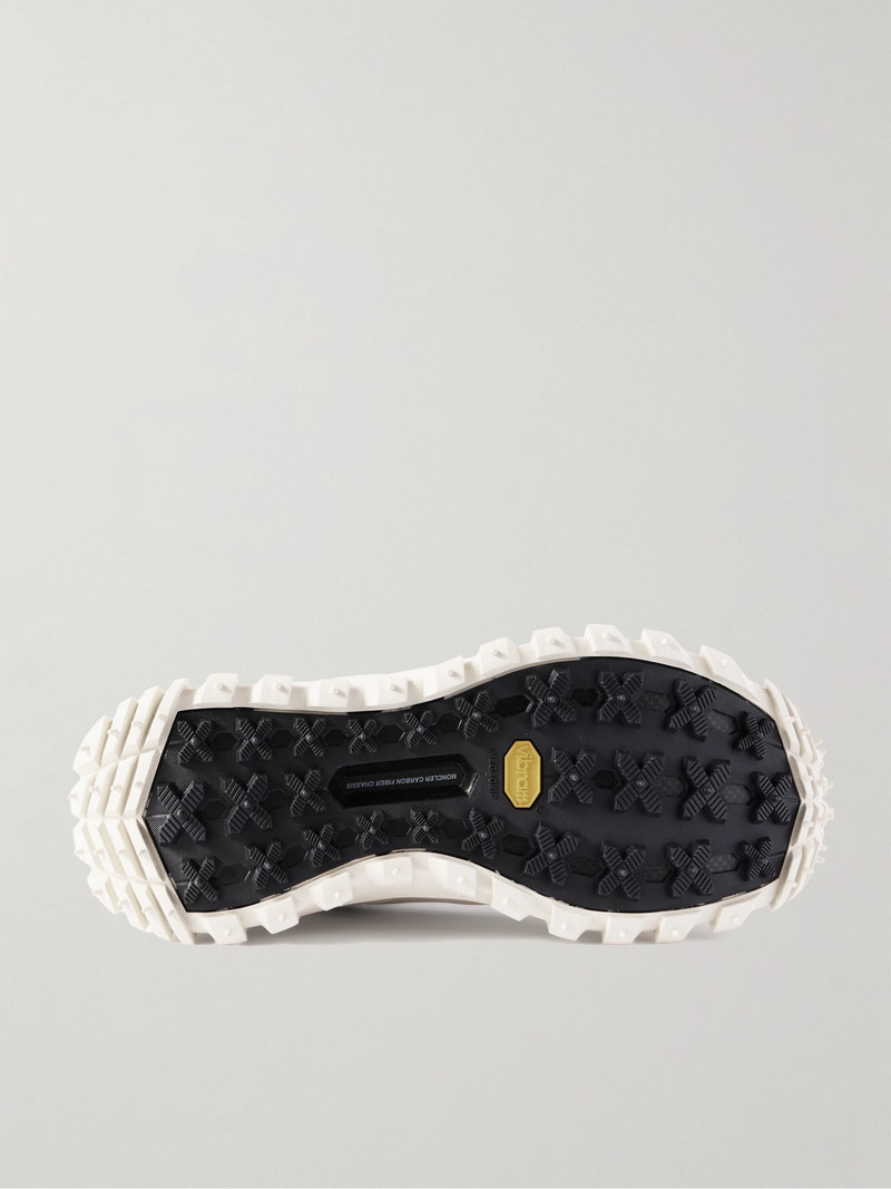 Moncler Trailgrip GTX Leather-Trimmed Ripstop and Rubber Sneakers Neutral outlook