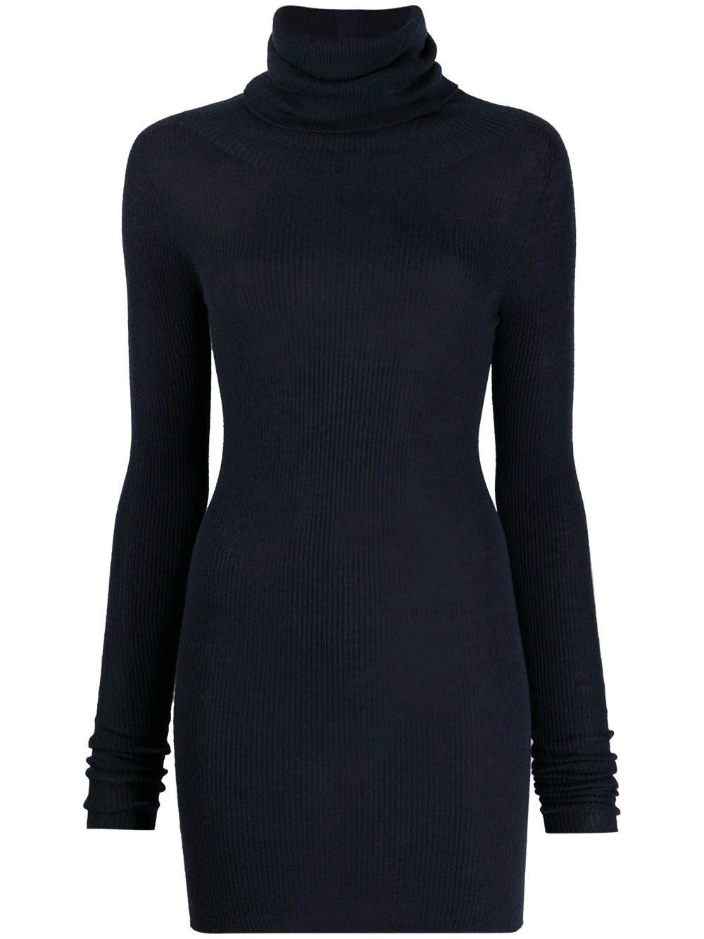 belted roll-neck jumper - 1