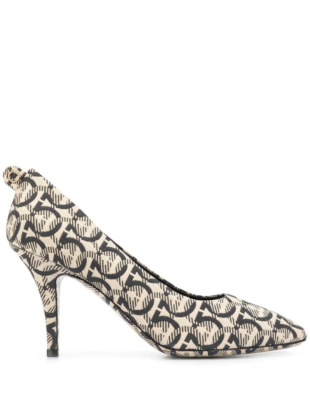 Gancini-monogram pumps - 1