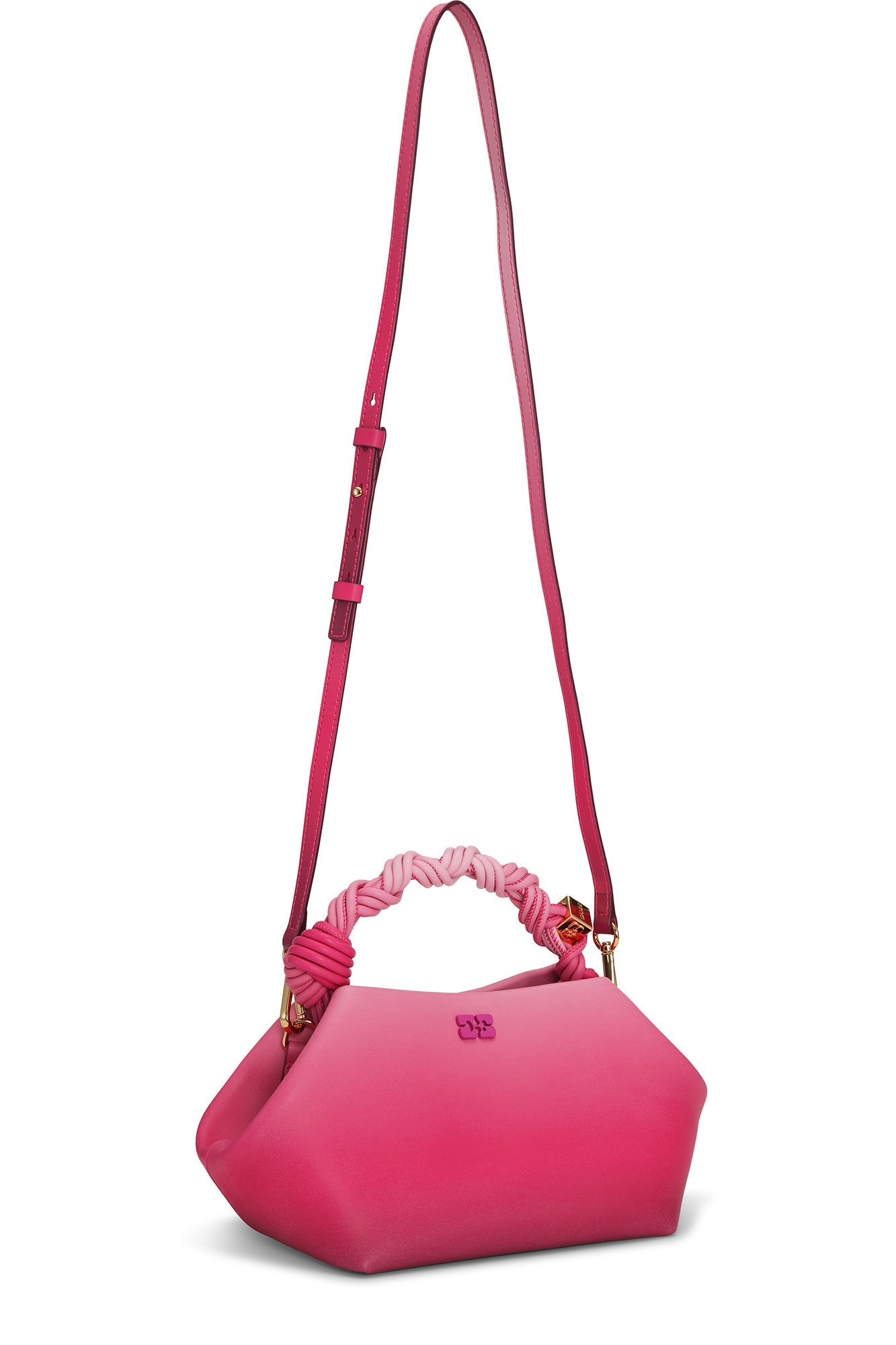 PINK GRADIENT SMALL GANNI BOU BAG - 3