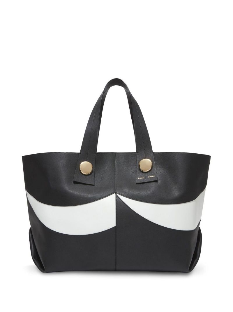 Pieced XL Tobo panelled tote - 1