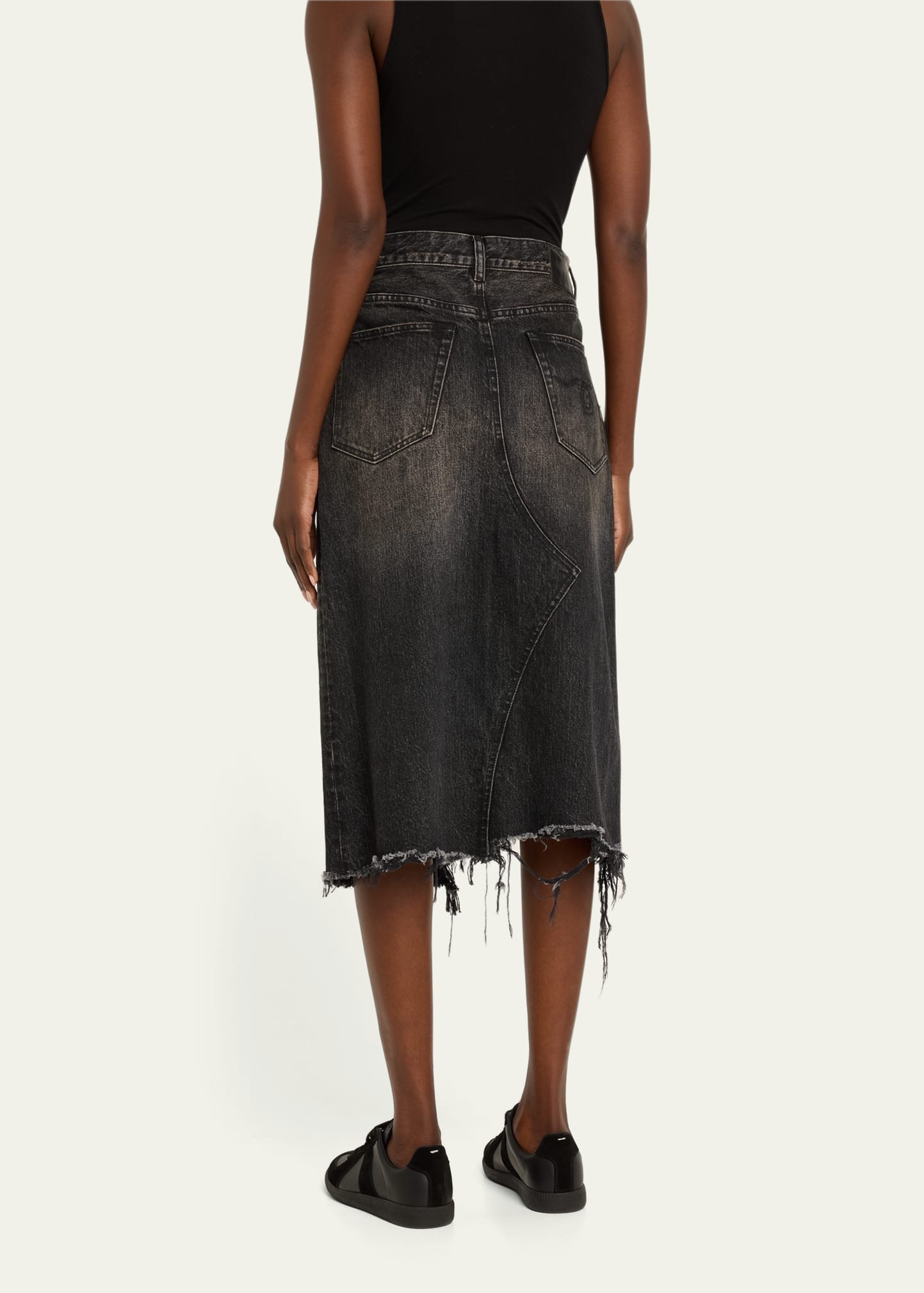 Jesse Denim Midi Skirt - 3