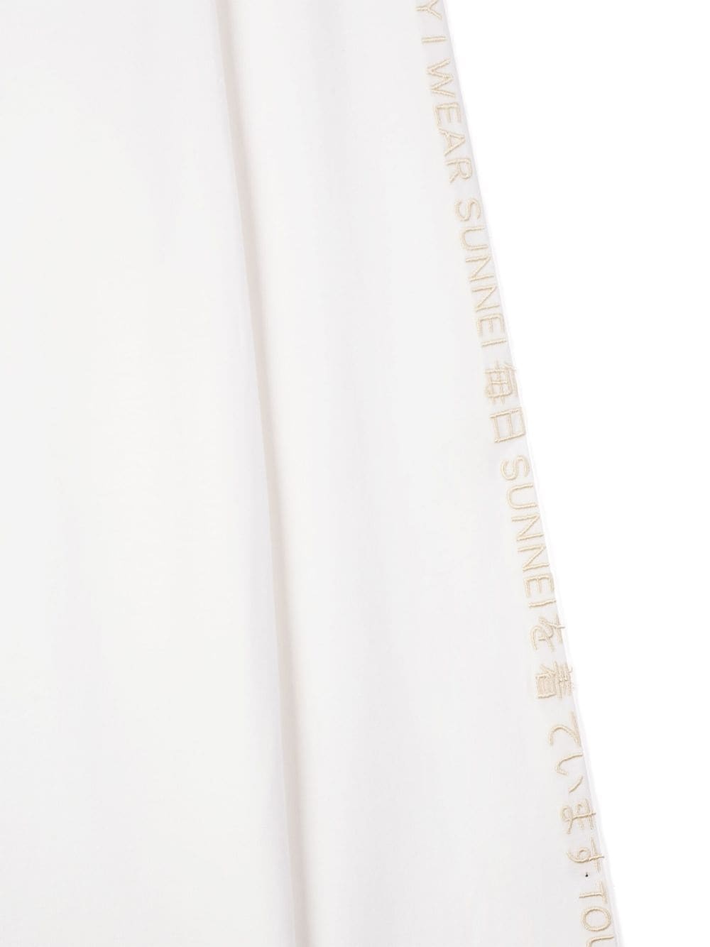 logo-embroidered T-shirt - 2