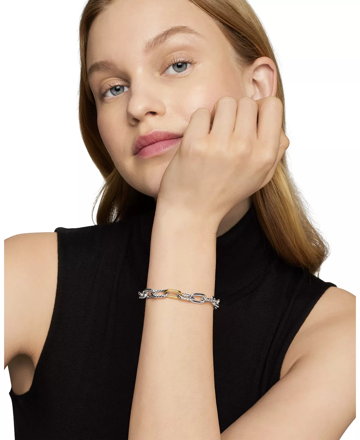 DY Madison Chain Small Bracelet, 8.5mm - 2