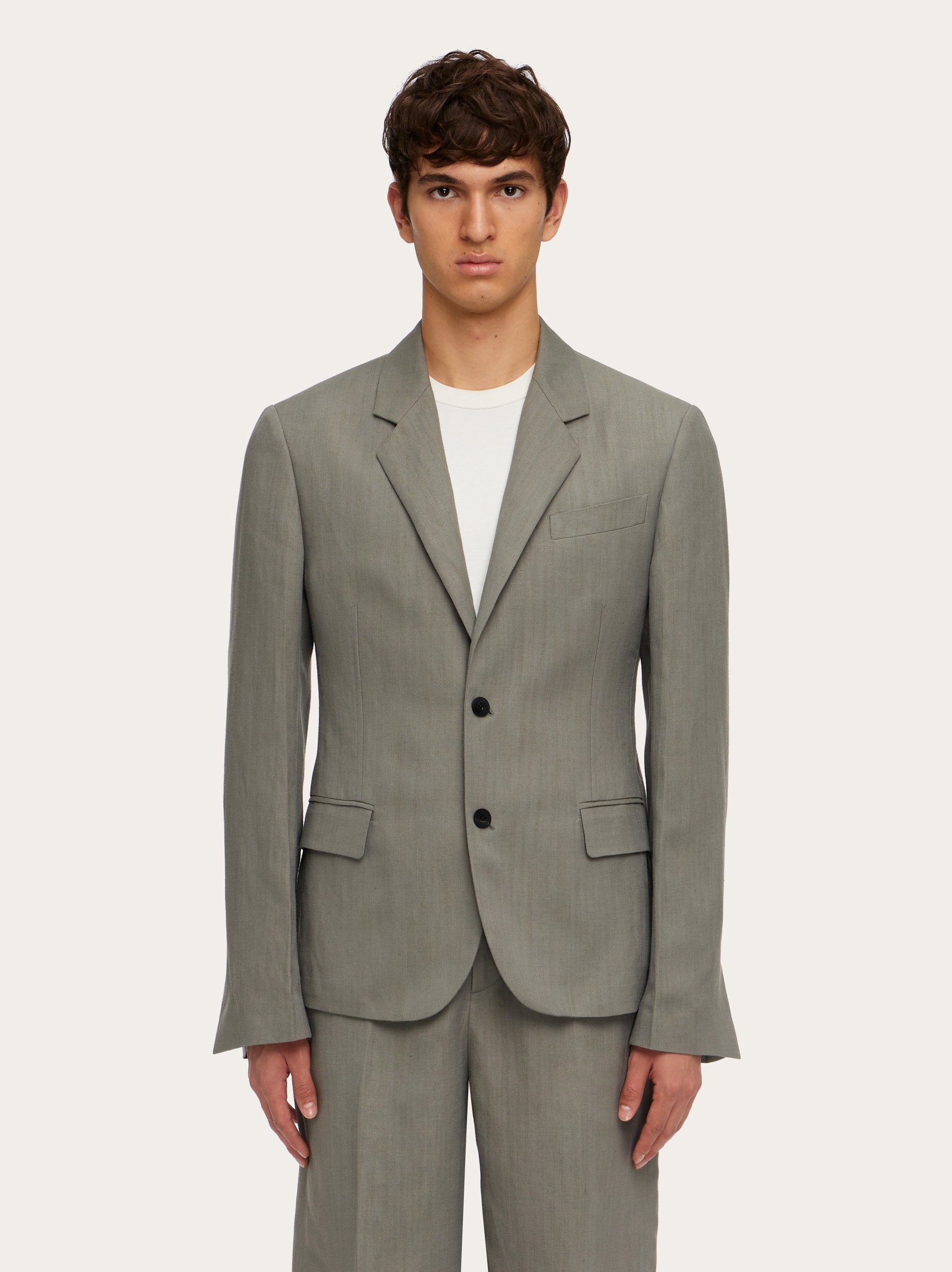 Single breasted tailored blazer - 2