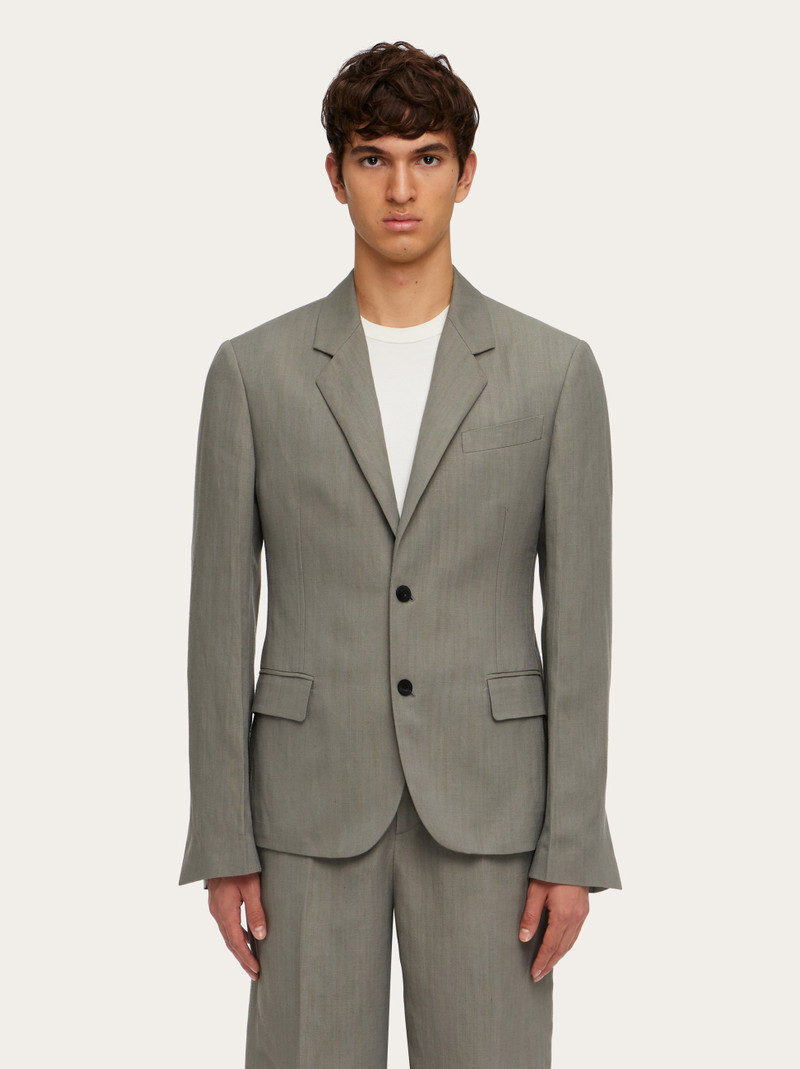 FERRAGAMO Single breasted tailored blazer outlook