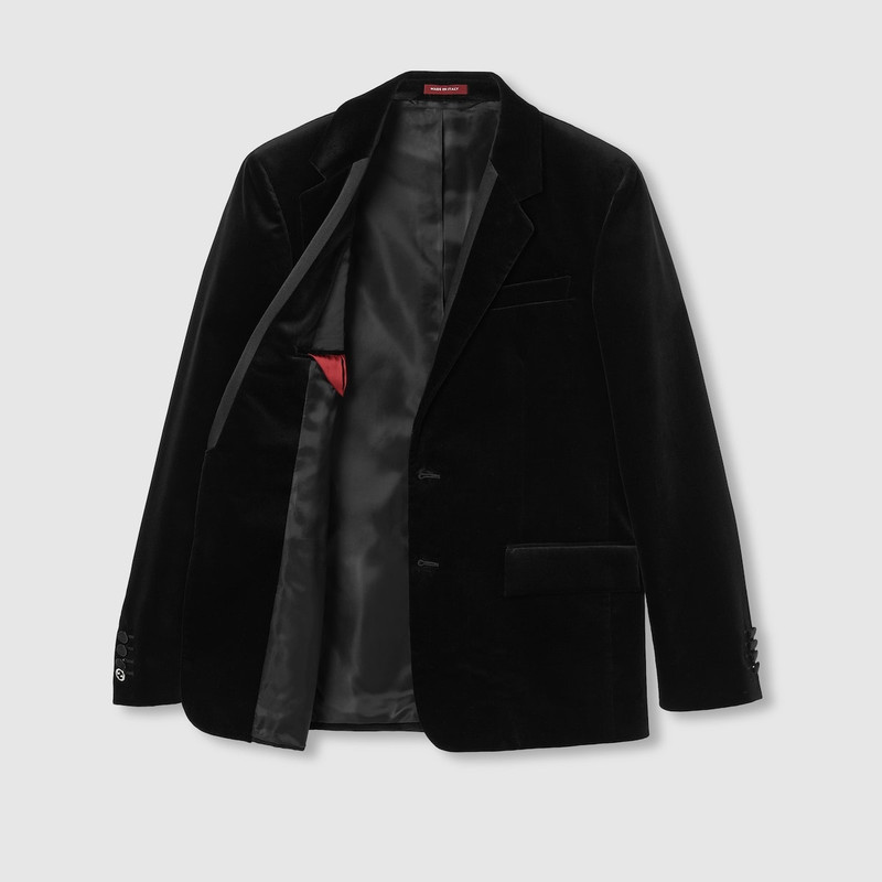 Stretch velvet tuxedo 9