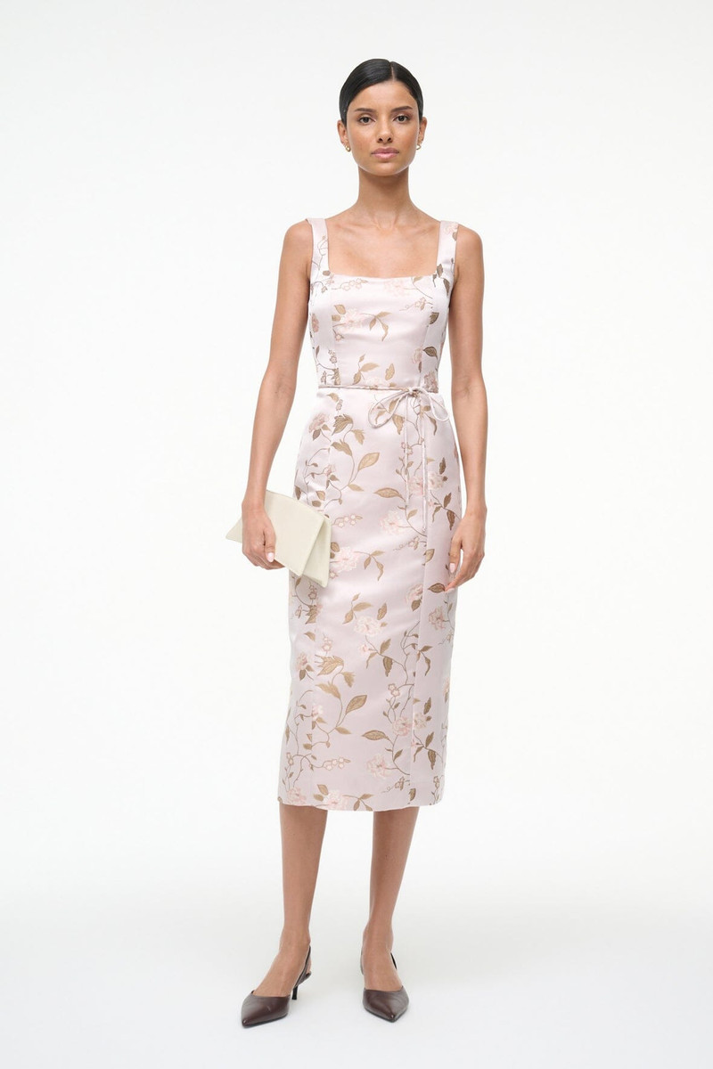 STAUD STAUD ZOE DRESS ROSE GARDEN outlook