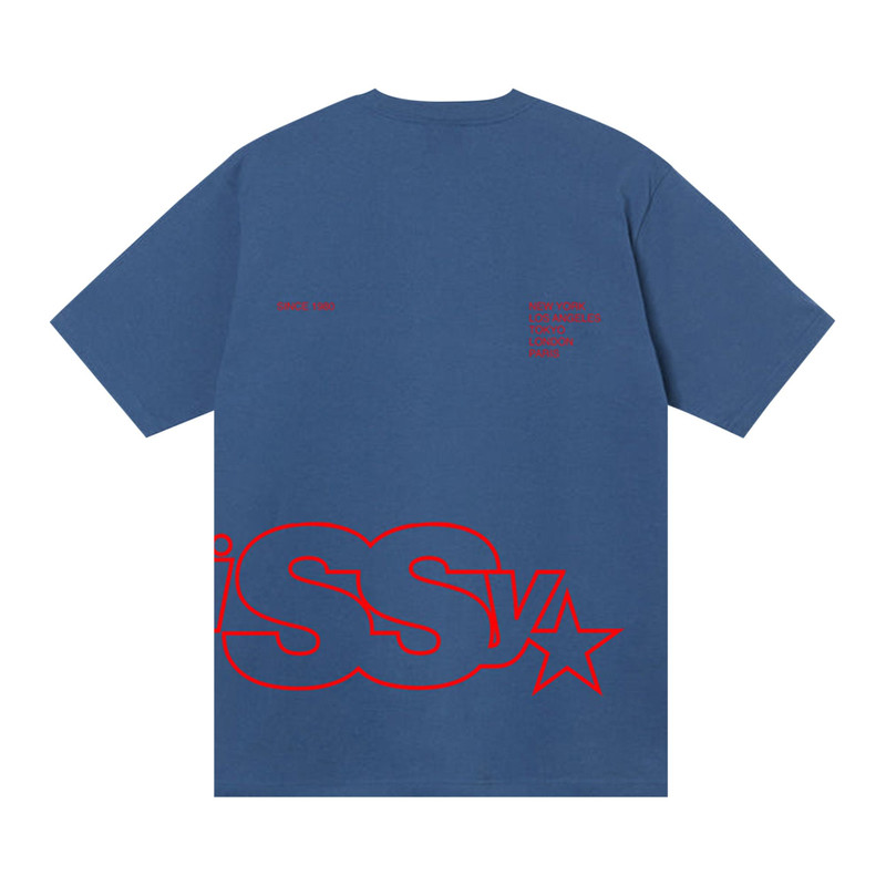 Stüssy Stussy International Tribe Tee 'Midnight' outlook