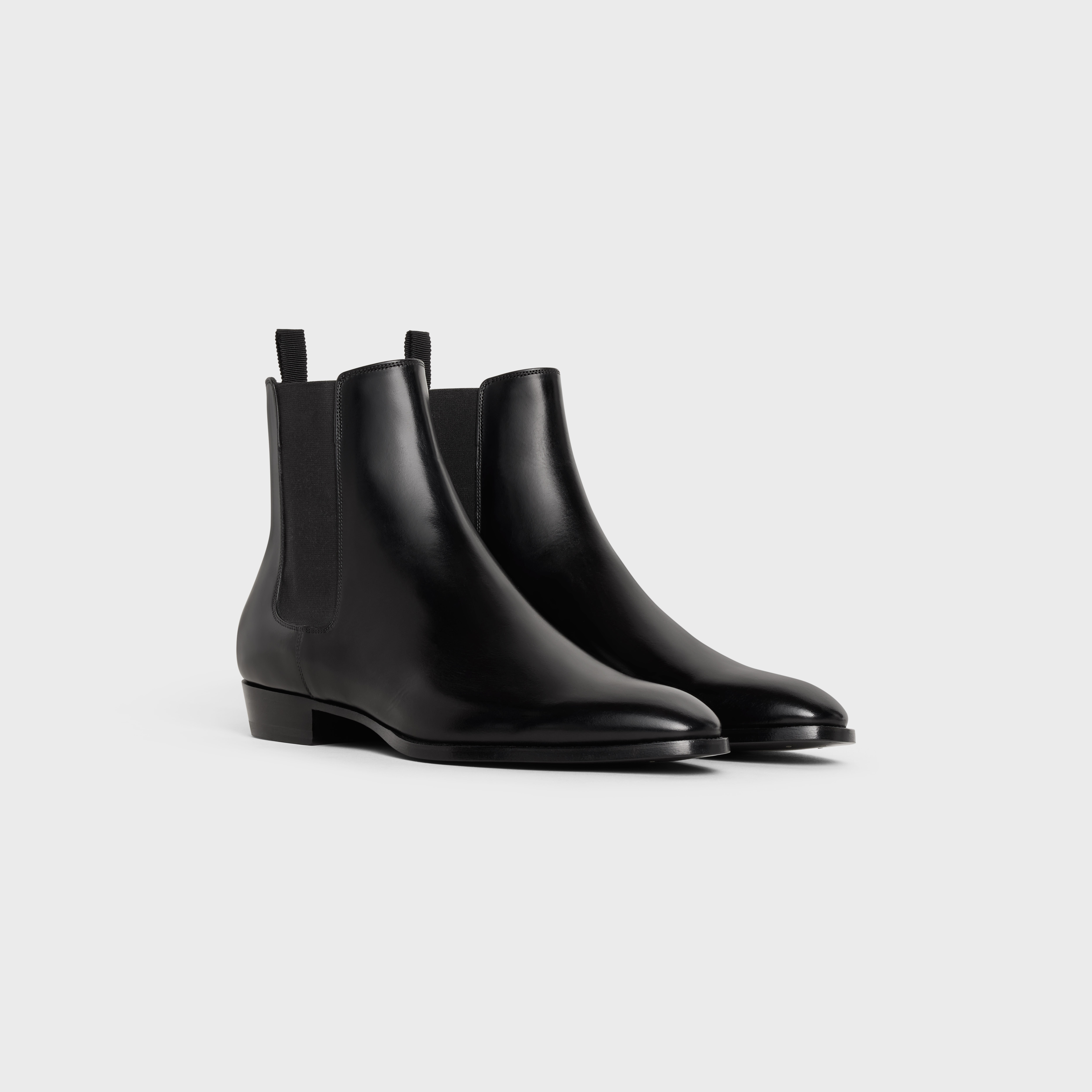 CELINE DRUGSTORE CHELSEA BOOT in Shiny calfskin - 2