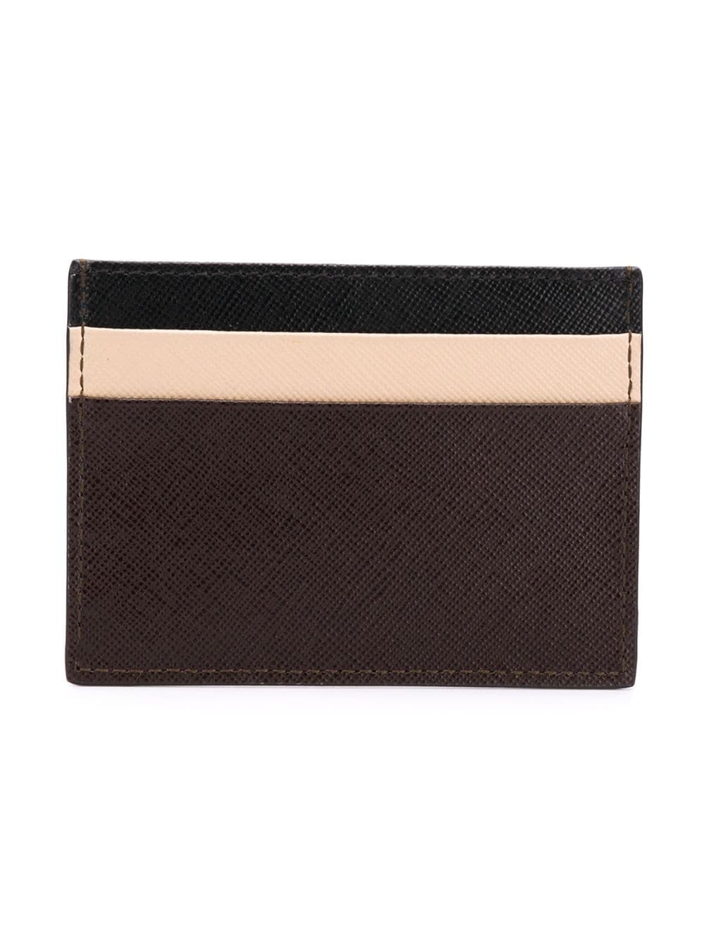 logo embossed card holder - 2