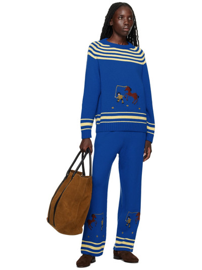 BODE Blue Pony Lasso Trousers outlook