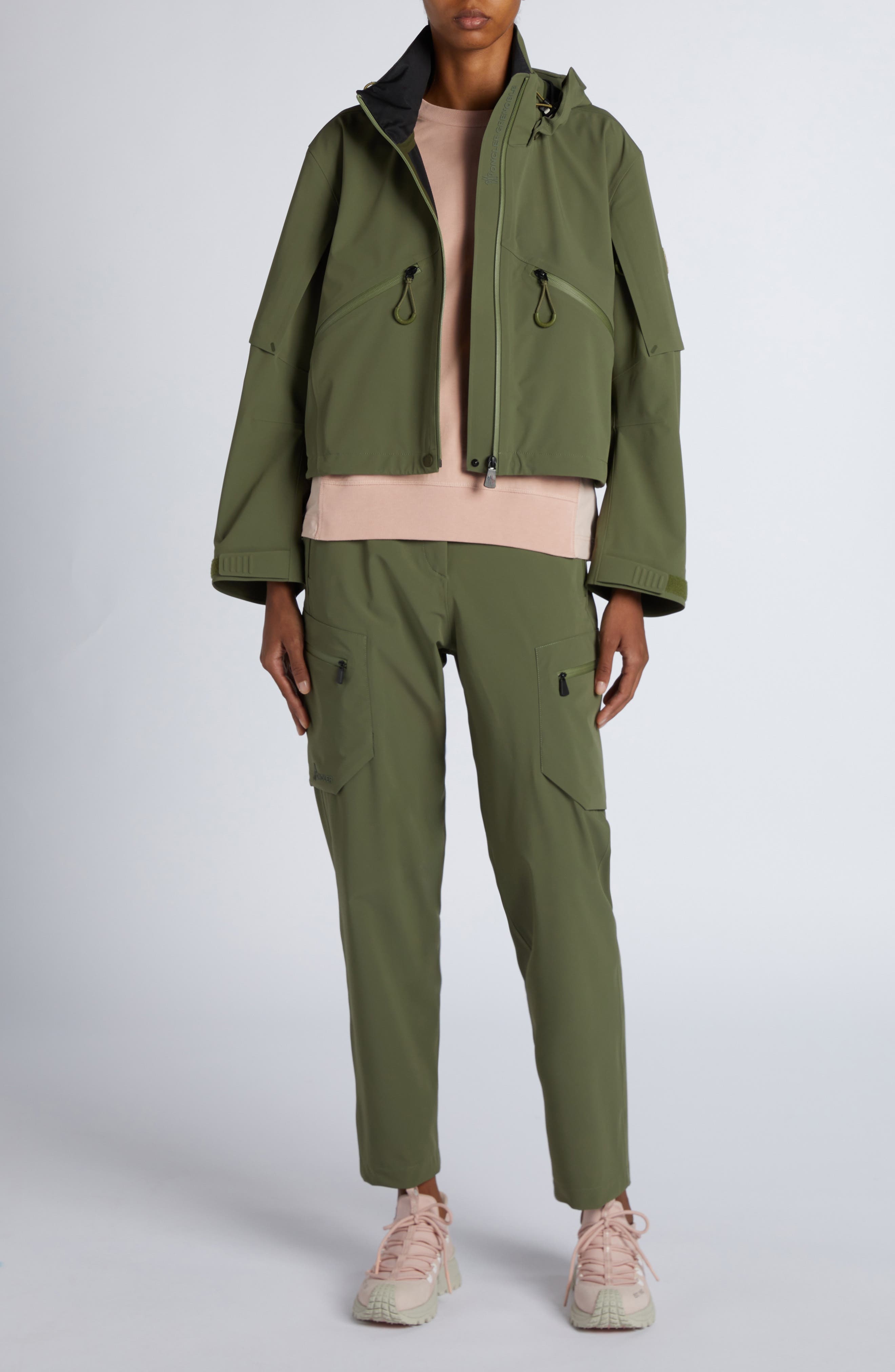 Moncler Grenoble Kibira Water Repellent Jacket in Russian Olive at Nordstrom - 2