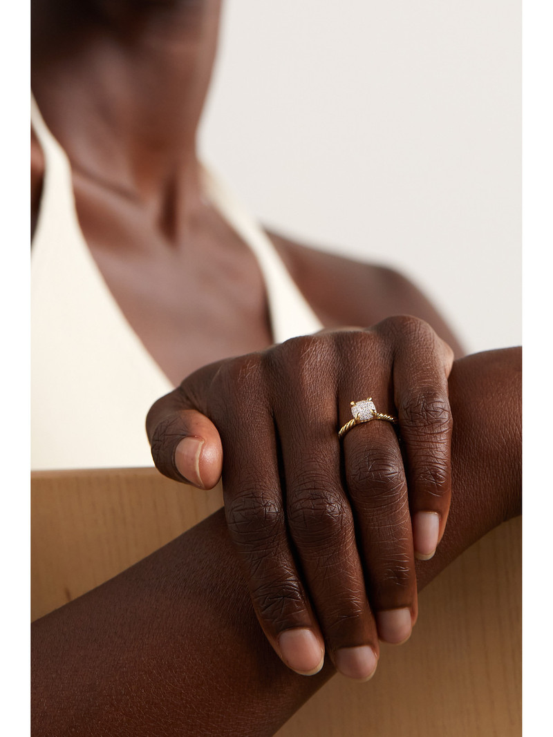 DAVID YURMAN Chatelaine 18-karat Gold Diamond Ring outlook