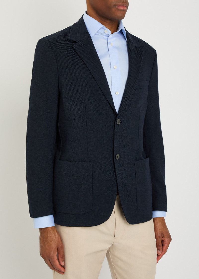 Sunspel Sunspel Piqué Wool-blend Blazer outlook