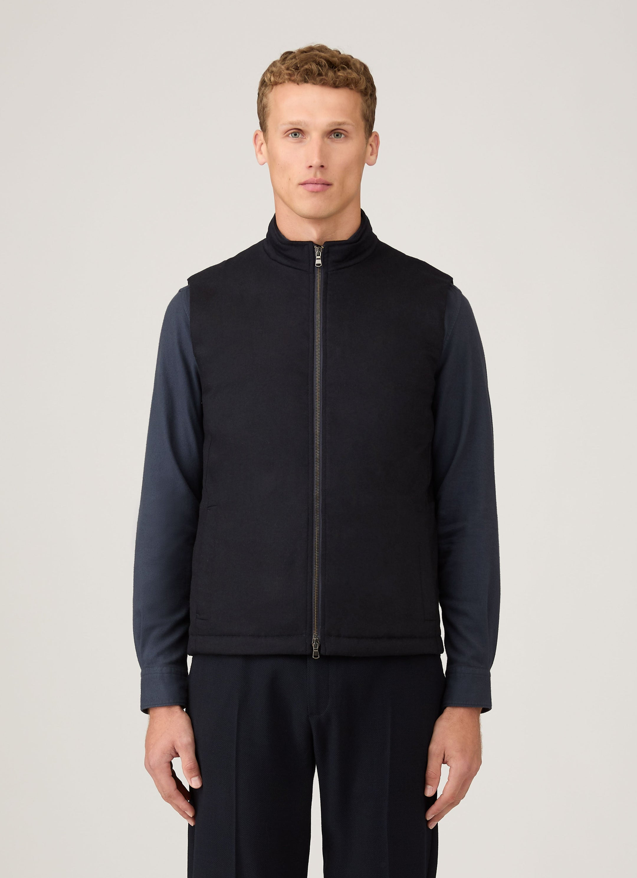 Wool Cashmere Gilet - 2