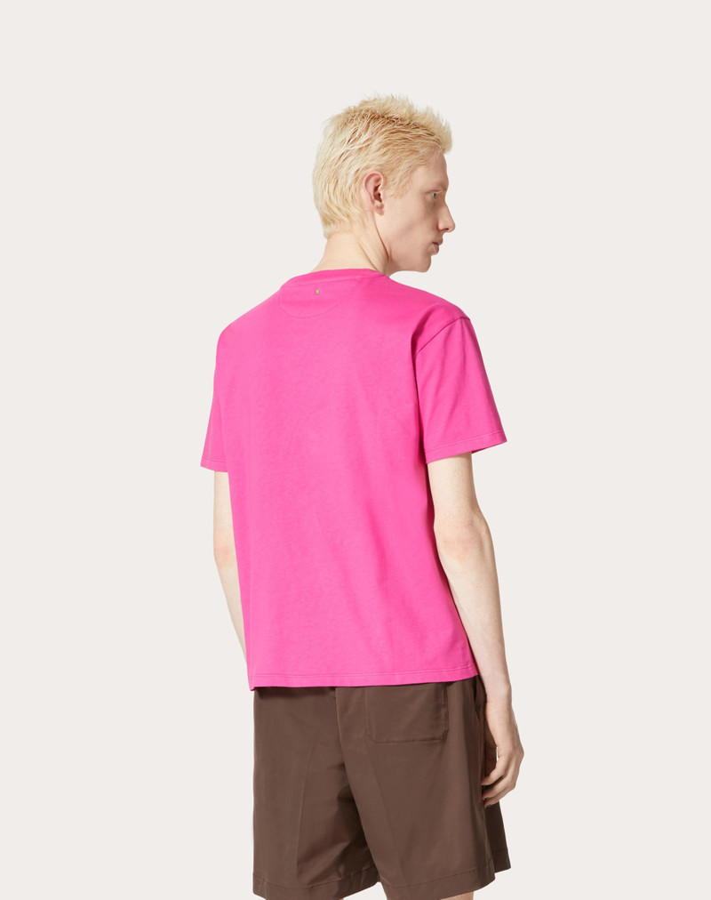 COTTON T-SHIRT WITH STUD 4