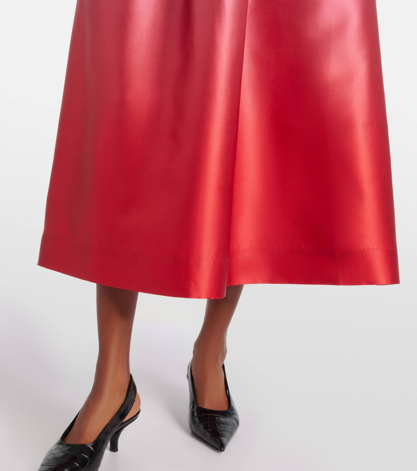 Inez ombré satin cocktail dress - 5