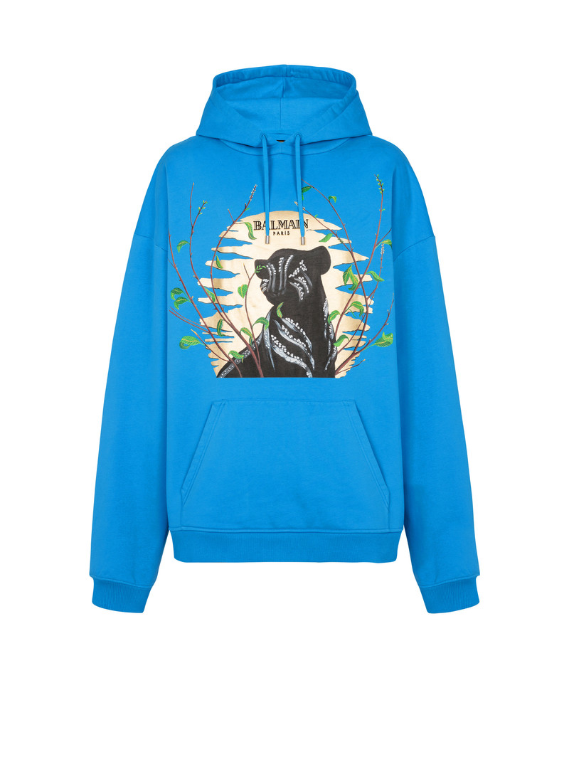 Disney x Balmain: The Lion King - Hoodie with Cassius Khumalo print 1