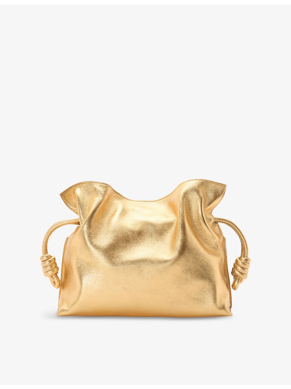 Flamenco Leather Clutch Bag - 4