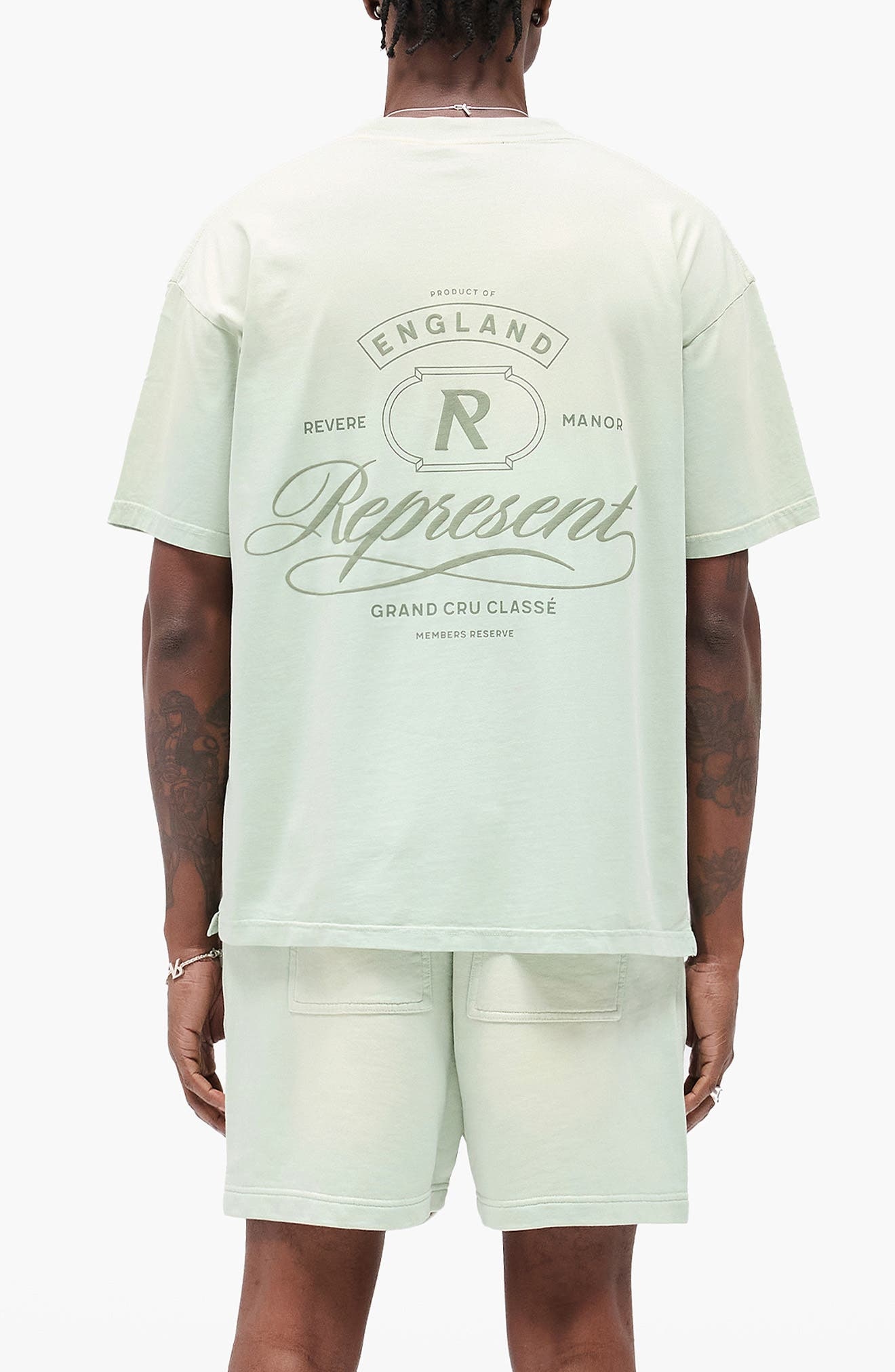 Represent Grand Cru Graphic T-Shirt in Washed Sage at Nordstrom - 2