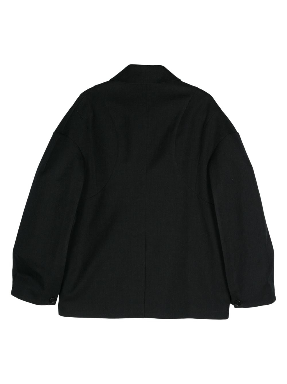 twill-weave coat - 2