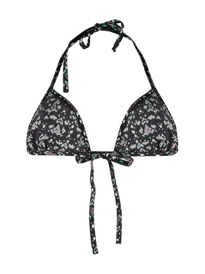 Isabel Marant Shayla triangle bikini top outlook