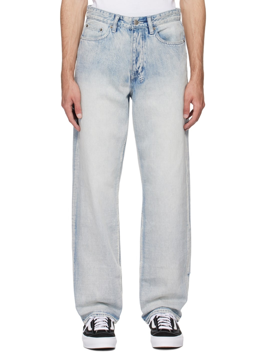 Blue Anti K Lock Up Phase Out Jeans - 1