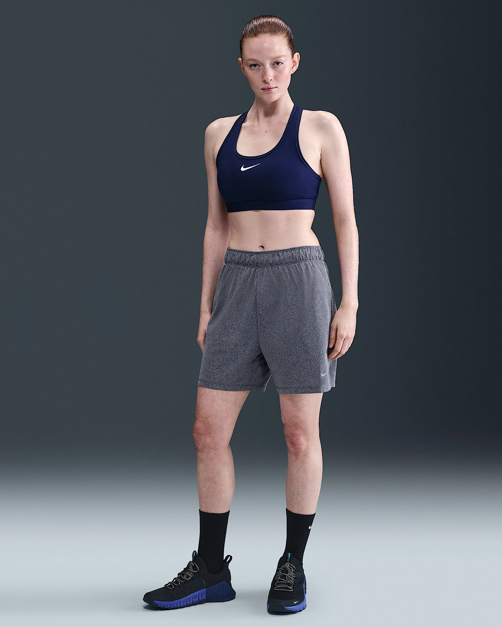 Nike Attack Women's Dri-FIT Fitness Mid-Rise 5" Unlined Shorts - 1