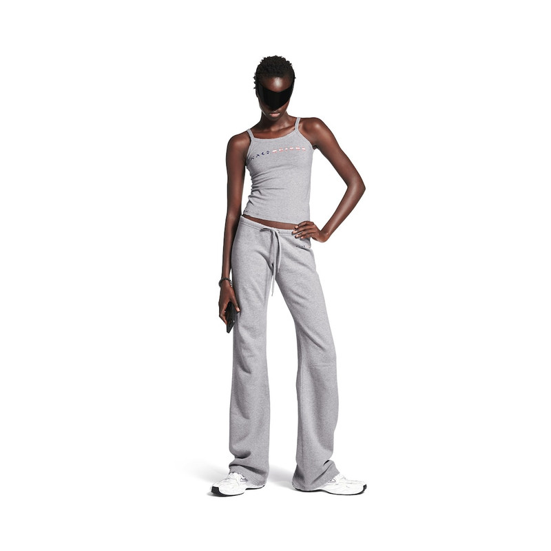 International Tank Top in Heather Grey 2