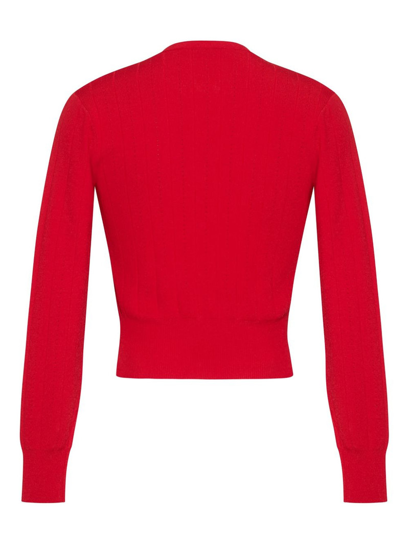 crew-neck cardigan 3