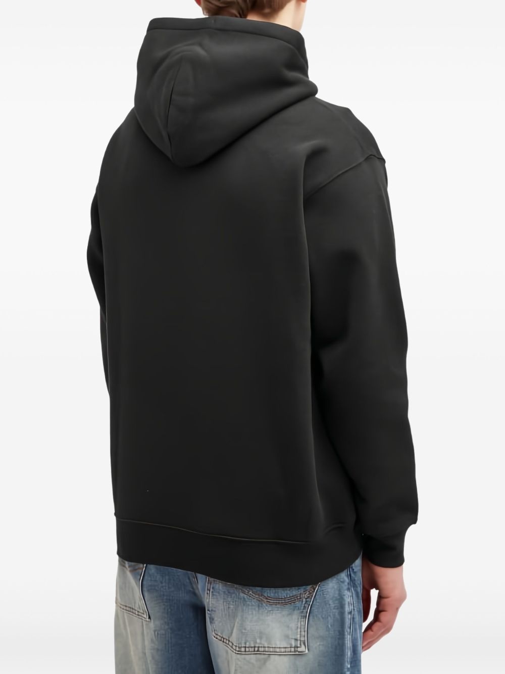 logo-print hoodie - 4