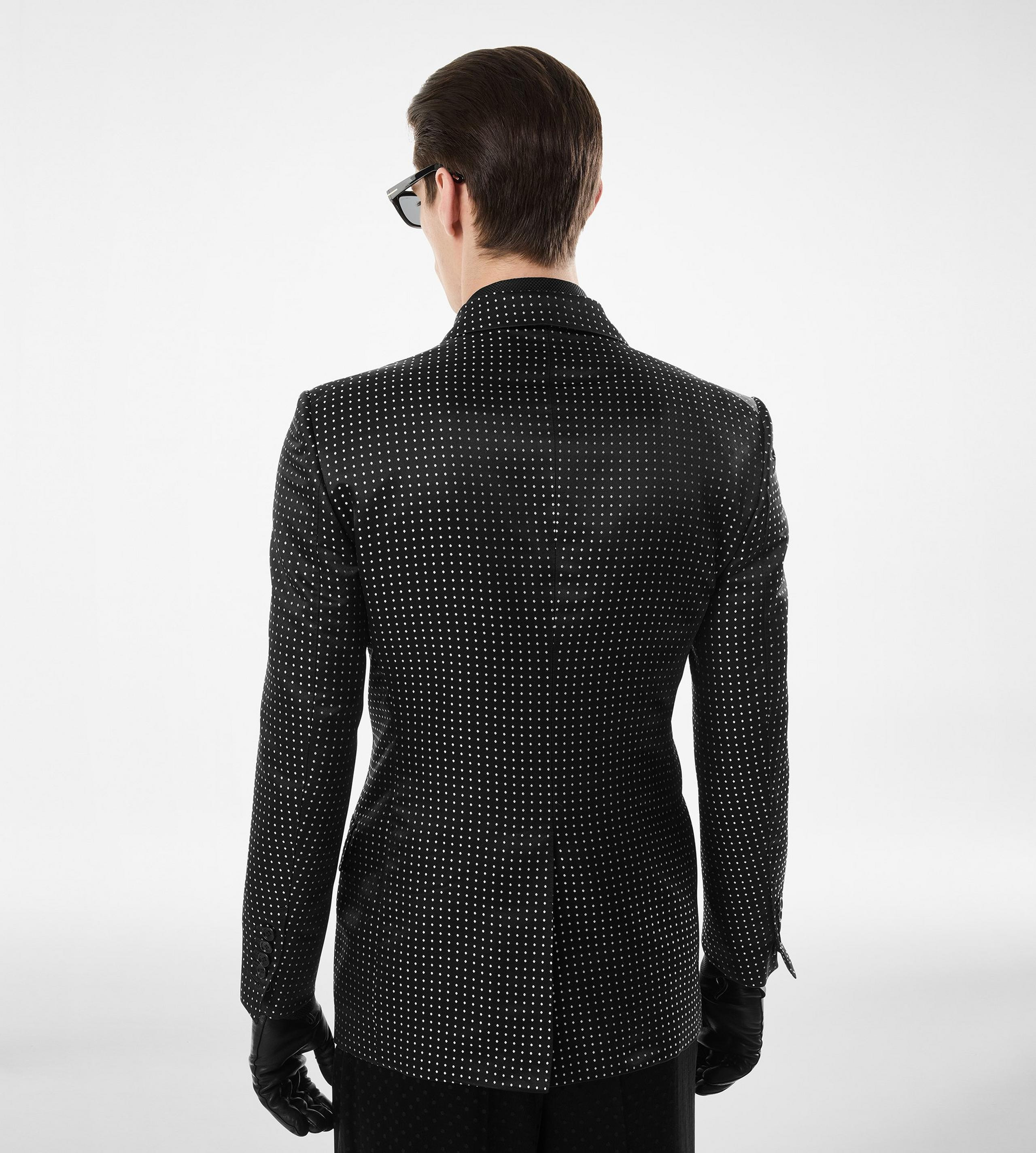DUCHESSE POLKA DOT JACQUARD JACKET - 4